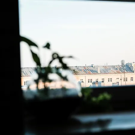 White Loft In Center With 2 King Size Beds Appartement Riga