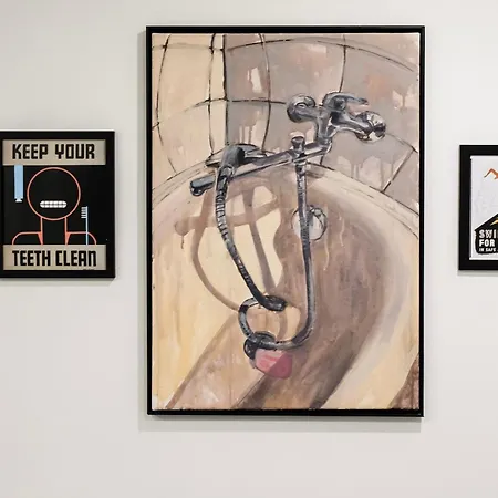 White Loft In Center With 2 King Size Beds Lejlighed