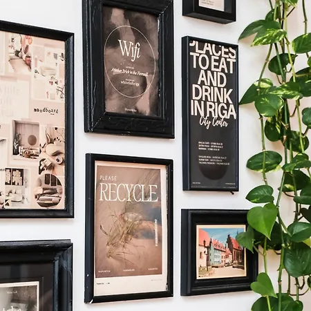 Appartement White Loft In Center With 2 King Size Beds Riga