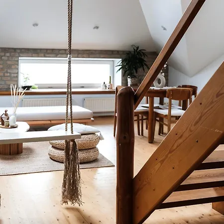 Lejlighed White Loft In Center With 2 King Size Beds