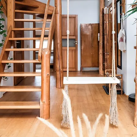 White Loft In Center With 2 King Size Beds * Riga