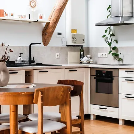 Apartment White Loft In Center With 2 King Size Beds Riga