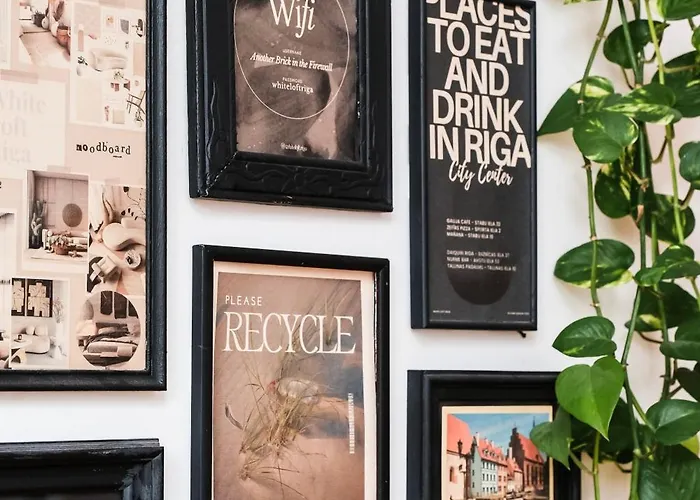 Dzīvoklis White Loft In Center With 2 King Size Beds Riga