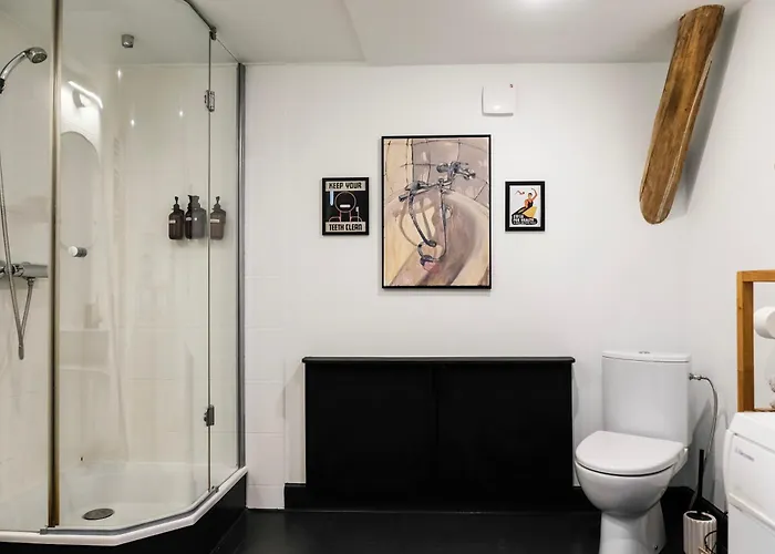 White Loft In Center With 2 King Size Beds Riga