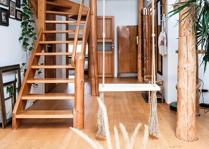 White Loft In Center With 2 King Size Beds * Riga