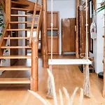 White Loft In Center With 2 King Size Beds * Riga