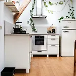 White Loft In Center With 2 King Size Beds Apartment Riga