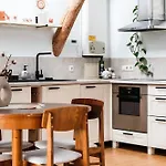 Apartment White Loft In Center With 2 King Size Beds Riga