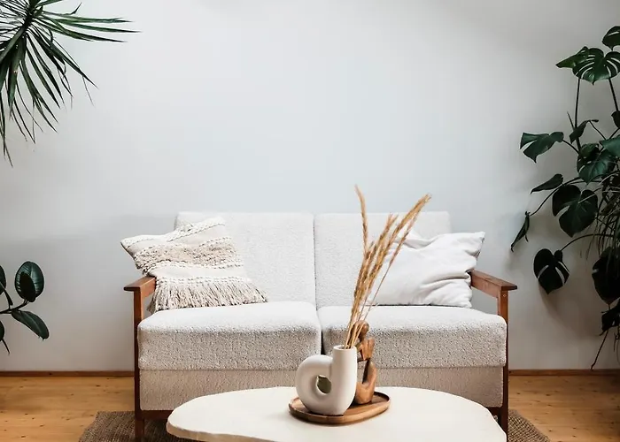 White Loft In Center With 2 King Size Beds Apartament Ryga